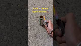Cock Signal Rocket #crackers #fireworks #diwali #trending #viral #shorts #shortsfeed #firecracker