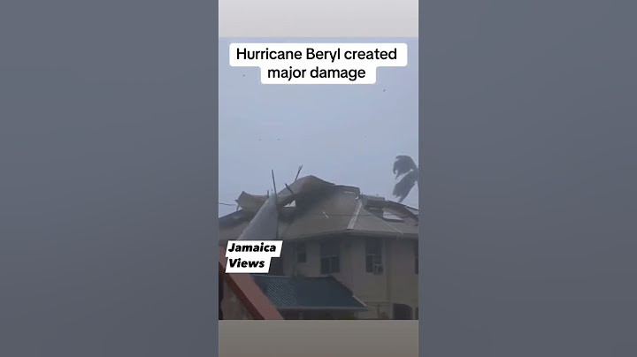 Hurricane Beryl roars by Jamaica after killing at least 7 people in the southeast Caribbean
