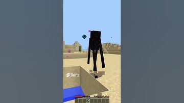 Minecraft_ I Saved MUTANT Enderman #shorts