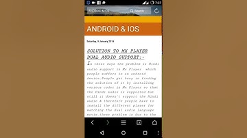 MX Player audio solution