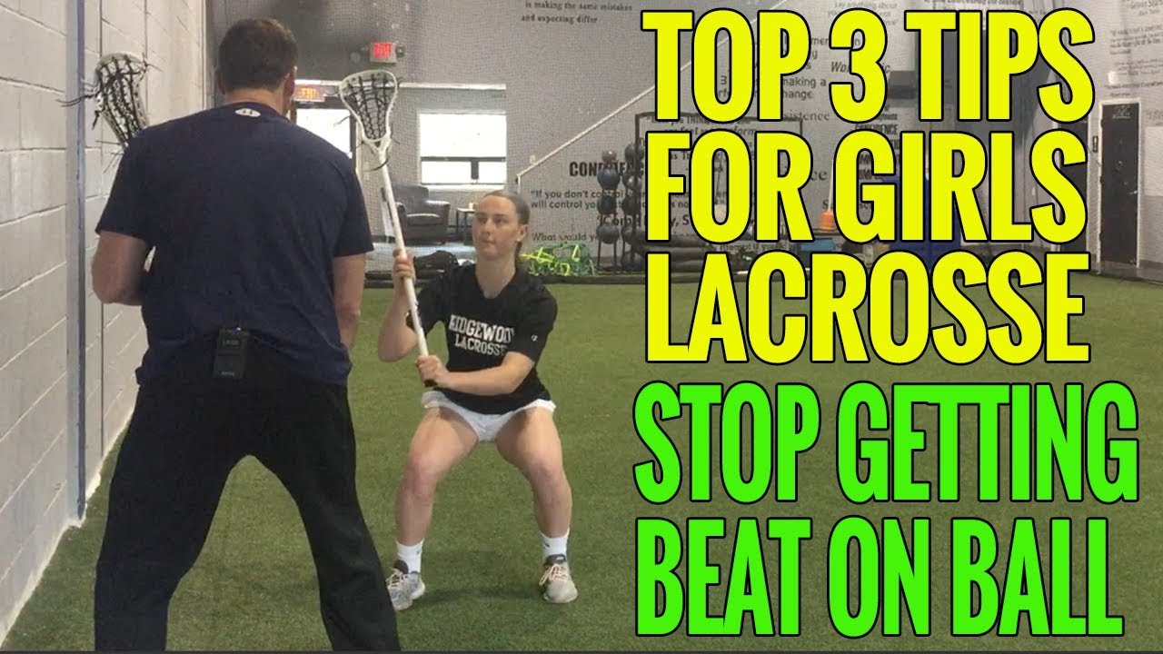 Три лучших совета для девушек по защите в лакроссе, чтобы не пропустить ни одного удара по мячу