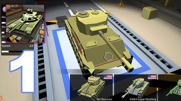 Tanks.io - Gameplay Walkthrough Part 1 - Wild Tanks Battle (Android)