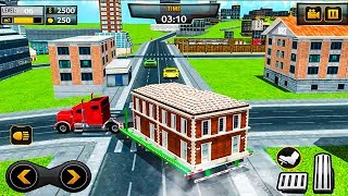 Mobile Home Transporter Truck House Mover Games Android Gameplay (Mobile Gameplay) - Android & iOS screenshot 2