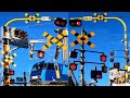 踏切 カンカン 特集 京成 総武線 東武 上信 ほか | Railroad Crossing in Japan