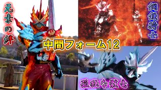 【業炎の剣士】覚悟を越えて絆、結び合う！仮面ライダー中間フォームをゆっくり雑談解説　Part12【ゆっくり解説】【特撮】