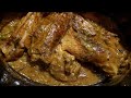 Turkey Wings & Gravy In A Slow Cooker: Slow Cooked Smothered Turkey Wings