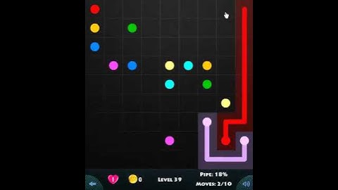 flow game facebook - 9 x 9 mania level 39 Connect the dots