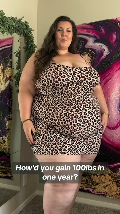 Unapologetically Plus Size: Watch This 500lb BBW Slay the Style Game! ðŸ¤ðŸ’ƒ #ssbbw #plussize #shots