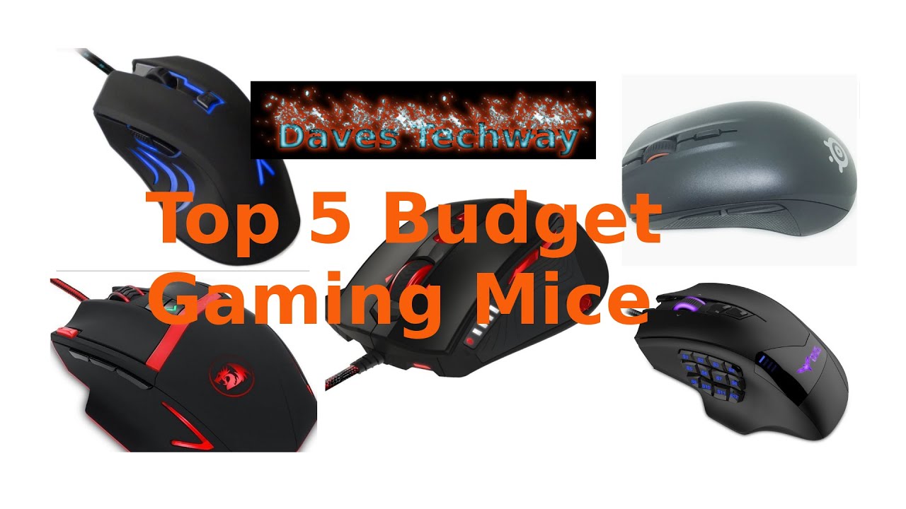 Top 5 Budget Gaming Mice YouTube