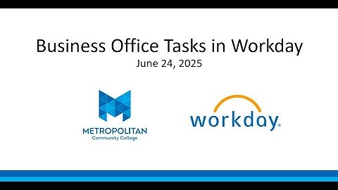 6.24.2025 Spend Authorizations & Expense Reports in Workday Finance
