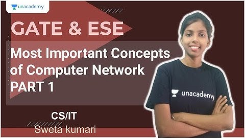 Most Important Concepts of Computer Network PART 1 | CS & IT | Sweta Kumari