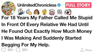 For 18 Years My Father Called Me Stupid In Front Of Every Relative We Had Until He Found... Update