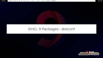 Red Hat Enterprise Linux 9 Packages - dotconf - Full Details of Package
