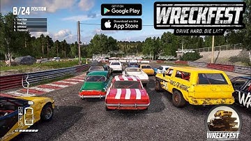 Wreckfest Mobile Gameplay - Derby Race | Android &Ios