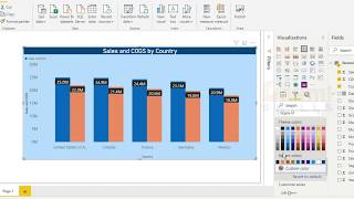 Information how to set data labels stacked column chart in power bi desktop Guide