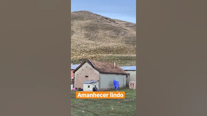 Amanhecer lindo, natureza incrvel. Carmen-Puno-Per...