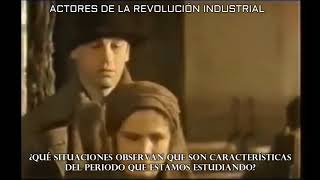 ACTORES DE LA REVOLUCIÓN INDUSTRIAL en INGLATERRA