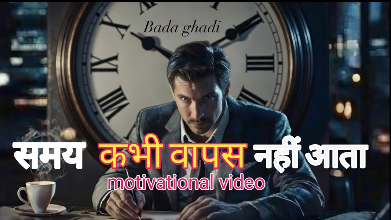 समय किसी का इंतज़ार नहीं करता ⏰🚀 Time does not come back⏳ A Motivational story | Motivational videos