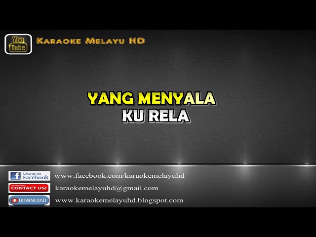 Tila   Rela   Karaoke Minus One   Lirik Video HD class=