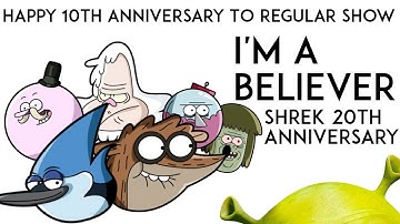 Regular Show Celebrities A 20th Anniversary For Shrek