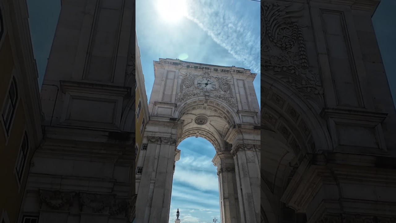 L'Arc de triomphe à Lisbonne #portugal