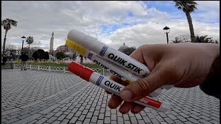 Graffiti test with Wekman Markal Quik Stik marker