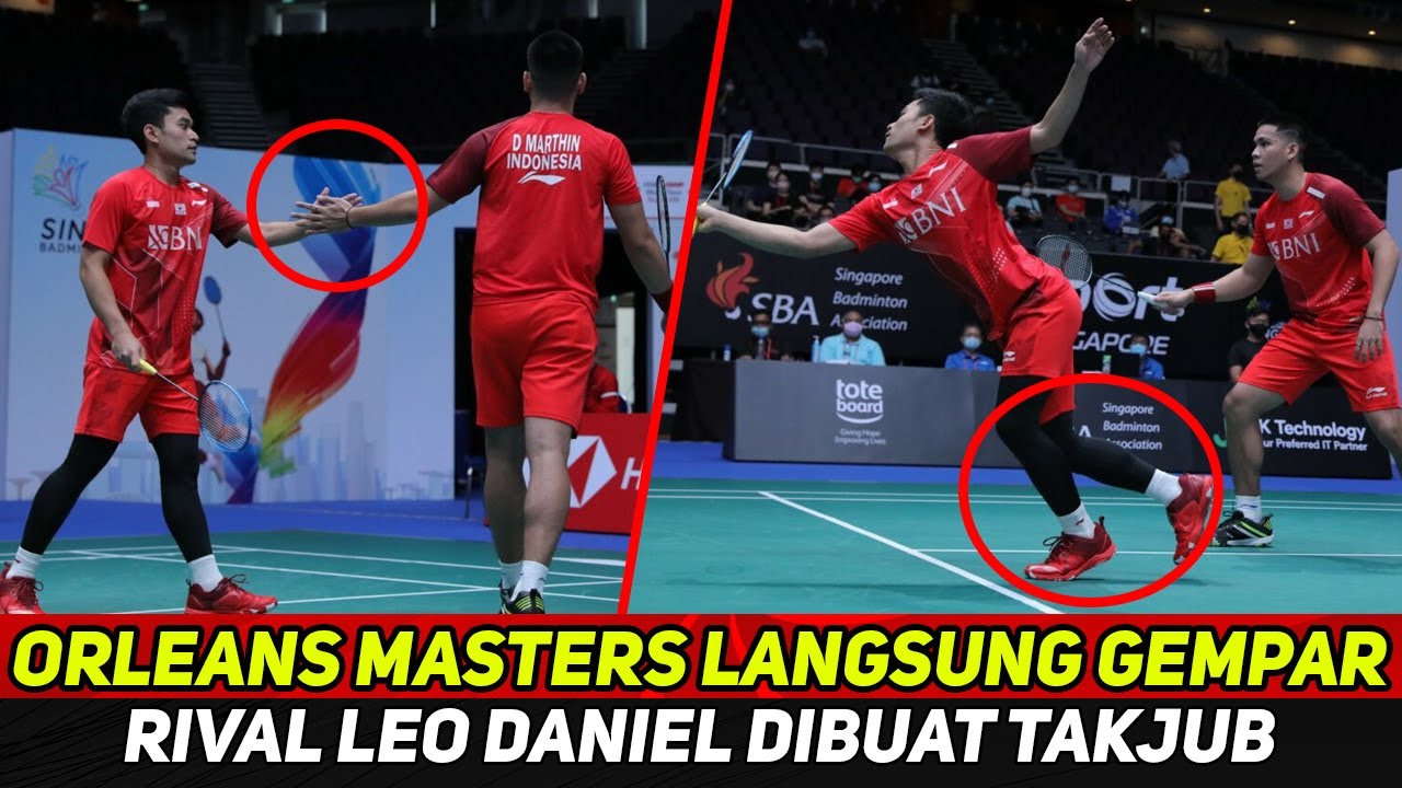 ORLEANS MASTERS 2023 GEMPAR! AKSI HEROIK LEO DANIEL JADI CATATAN ...
