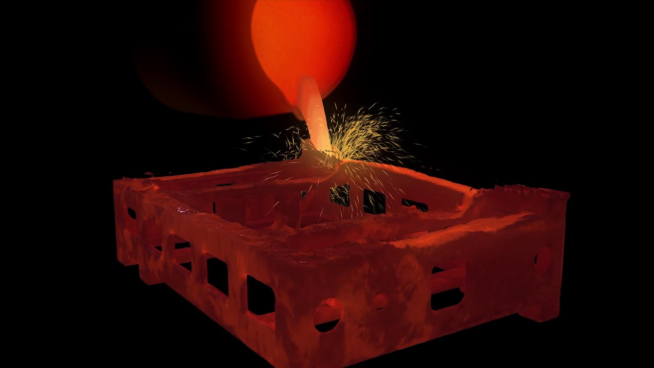 Integrated casting machine body from Bodor laser