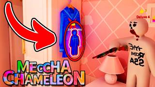 Testing the BEST SPOTS TO HIDE in Meccha Chameleon