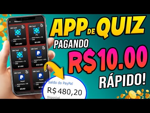 Respondeu é Pix? App de QUIZ garante até R$ 140,00 para responder