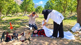 The half-dead body of a homeless nomadic girl was found in the mountains by a nomadic boy.