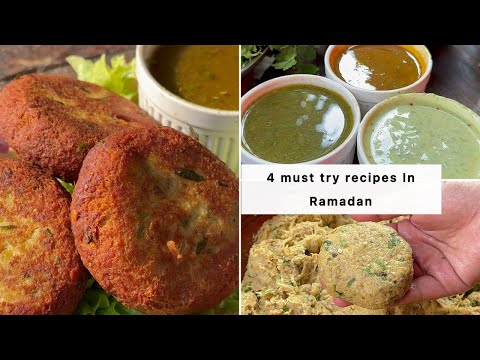 4 must try recipes in Ramadan (2025) | Ramadan Special Recipes thumbnail