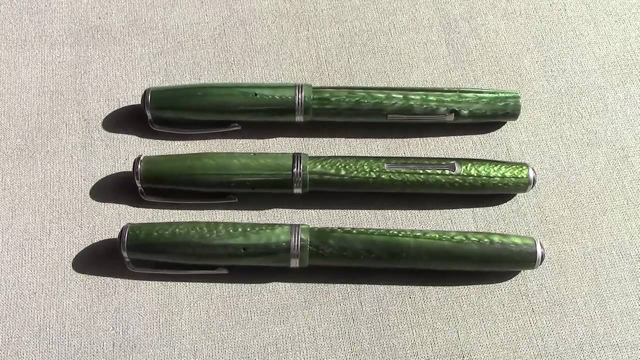 Review of Esterbrook Fountain Pens, American Pen Maker YouTube