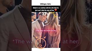 Robert is so smitten with his wife that he just can’t take his eyes off her 🥹❤️ #robertpattinson