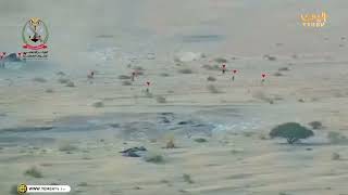 Thumbnail of مشاهد جديدة تُوثّق مُطاردة أبطال القوات المسلحة لفلول مليشيا الحوثي الإرهابية في جبهات جنوب مأرب