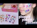 💗 plumpie skin pimple patches review ‧₊˚ cute + retro hydrocolloid stickers