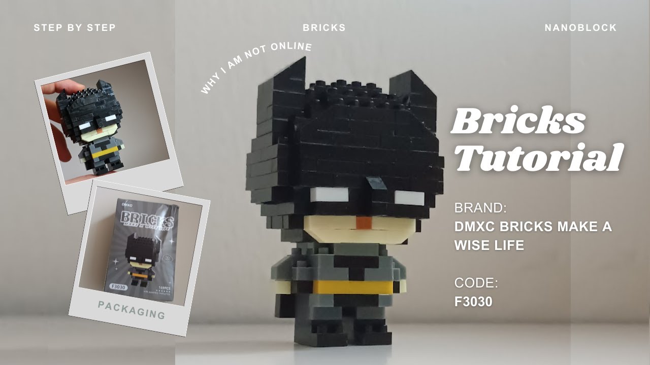 How to Build Batman Superhero Building Blocks | DMXC Bricks Make a Wise ...