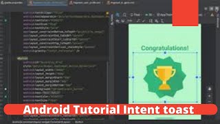 Android Tutorial intent and toast