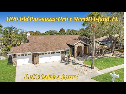 1100 Old Parsonage Drive | Video Tour | The New Georgiana Settlement | Merritt Island, FL 32952