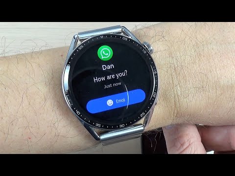 How to Enable WhatsApp Notifications on Huawei Watch GT 3 (You can't write back!)