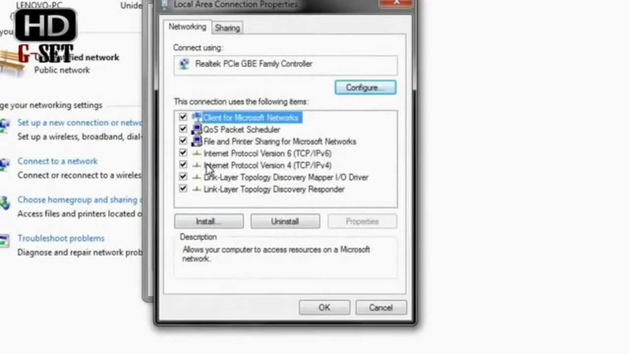 แชร์เน็ต windows 7 ผ่าน lan 2022 Update แชร์ไฟล์ผ่านสายแลน บน windows 7