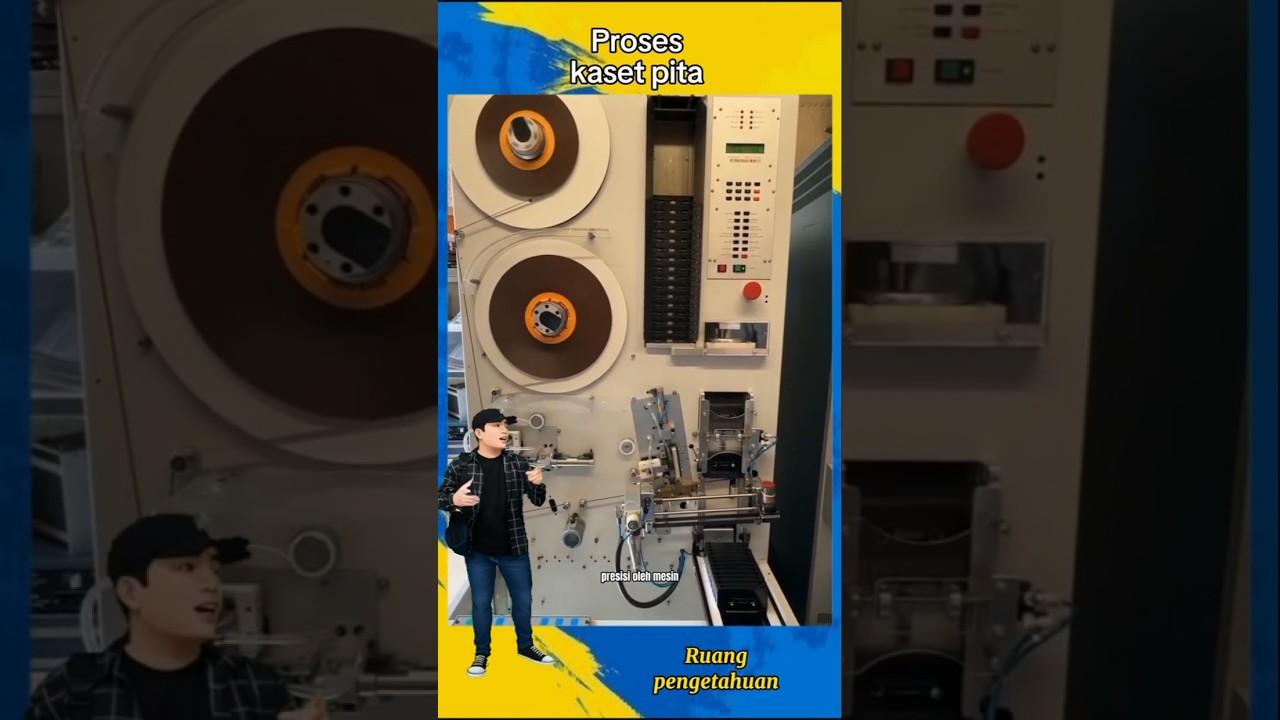 proses pembuatan kaset pita | kaset pita jaman dulu 
