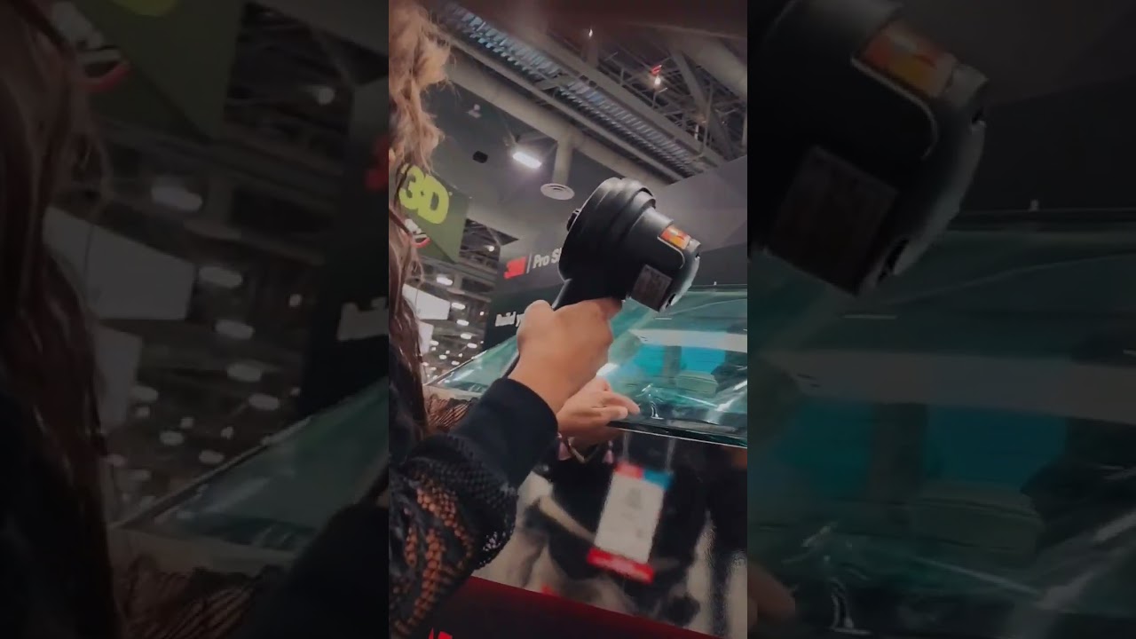 SEMA SHOW 2022 3M window film shrinking 