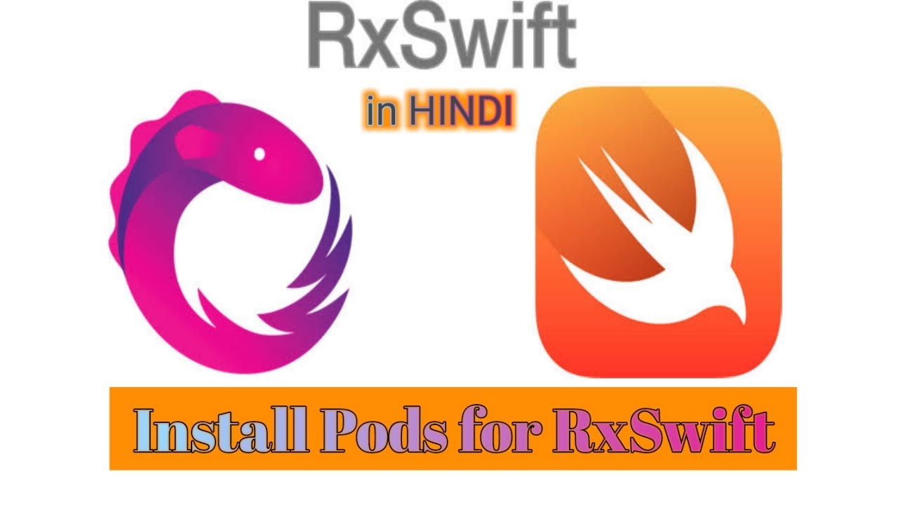 How to install pod into your Xcode project for RX+SWIFT in Hindi - YouTube