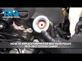 How to replace serpentine belt idler pulley 20122017 toyota camry