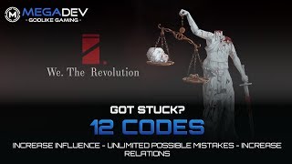 WE. THE REVOLUTION Cheats: Increase Influence, Unlimited Possible Mistakes, ... | Trainer by MegaDev
