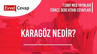 Karagöz Nedir Metni Cevapları