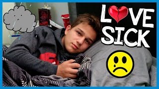 LOVESICK... MISSING HIS GIRLFRIEND.