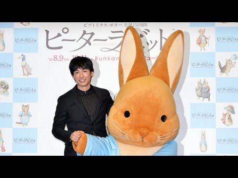 ディーン・フジオカさん、なぜか「ピーターラビット展」のオフィシャルサポーターに
