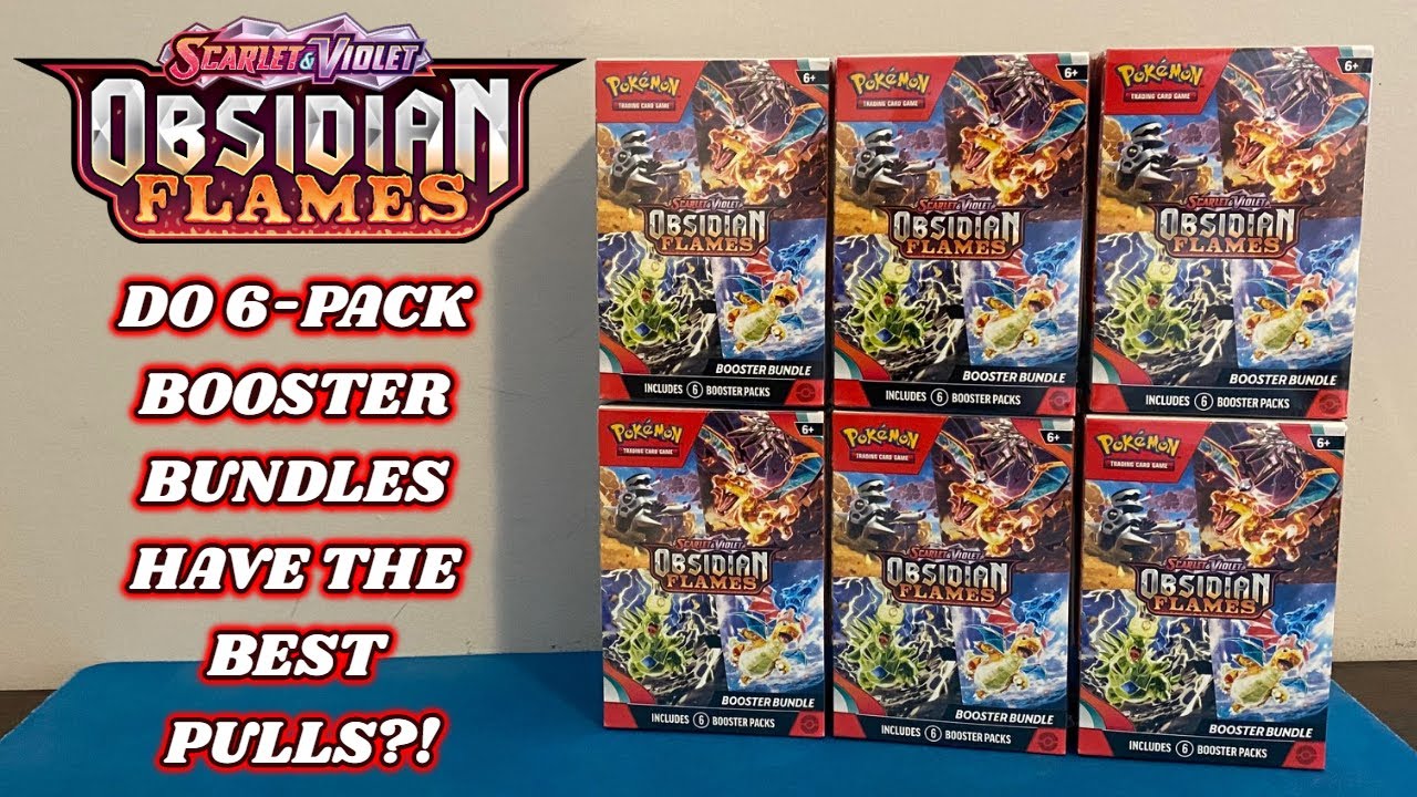 Are OBSIDIAN FLAMES Booster Bundles THE BEST PRODUCT from this NEW Pokemon Set?! Are OBSIDIAN FLAMES Booster Bundles THE BEST PRODUCT from this NEW Pokemon Set?!